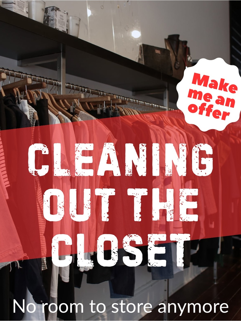 Closet clean out